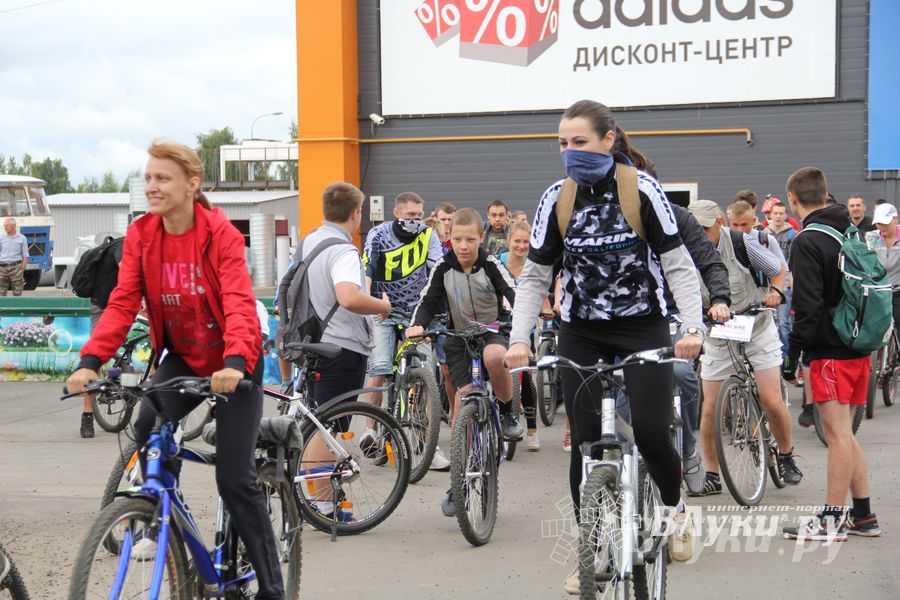 Велопробег в День города (фото)