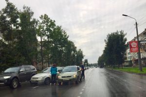 Движение на проспекте Гагарина затруднено из-за ДТП