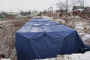 Депутат Александр Васильев проконтролировал ход строительства путепровода в Великих Луках (ФОТО)