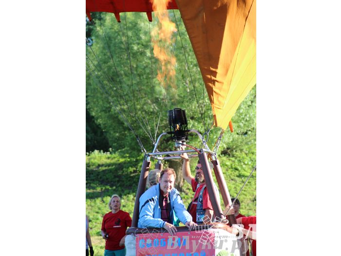 Воздухоплавание: полет 12 июня, вечер