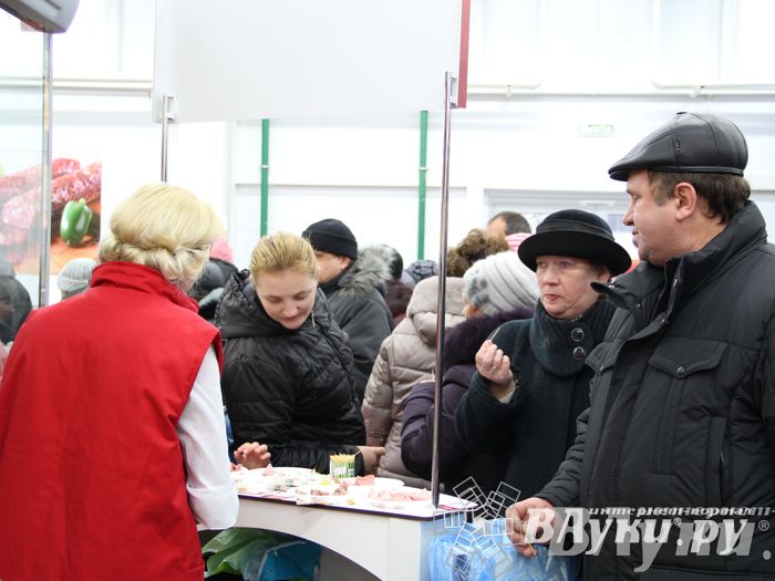 Открытие супермаркета «Тележка» в Великих Луках