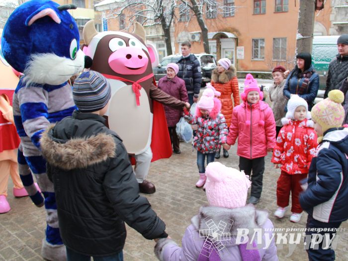 Открытие супермаркета «Тележка» в Великих Луках