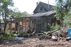 Здесь будет въезд на путепровод (ФОТО)