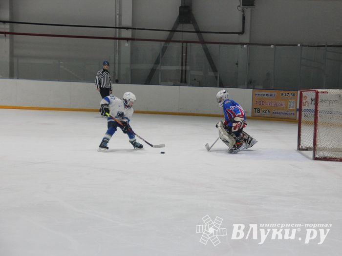 В Великих Луках прошел детский Открытый турнир по хоккею (ФОТО)