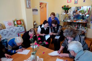 Пожилым людям рассказали про профилактику гриппа (фото)