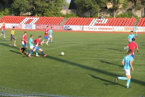 В минувшие выходные великолучане сыграли в футбол (фото)