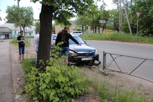 ДТП возле бани «Каменка» в Великих Луках (ФОТО)