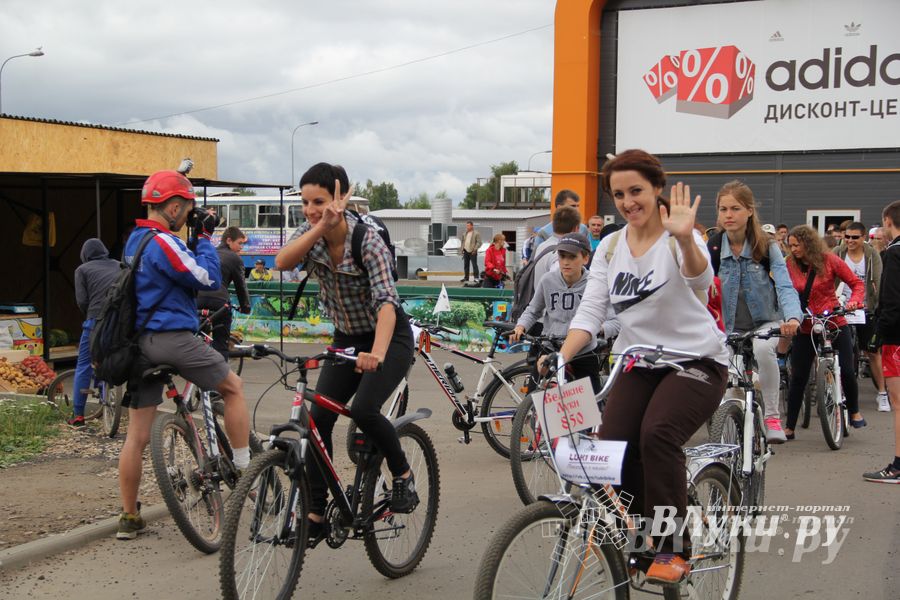 Велопробег в День города (фото)