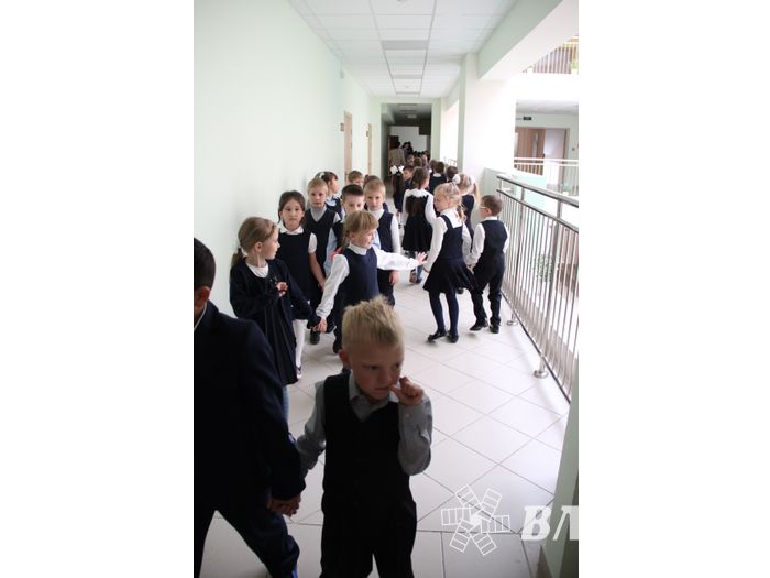 Первоклассников 13 школы посвятили в пешеходы (ФОТО)