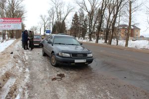 ДТП в районе великолукской райбольницы (ФОТО)