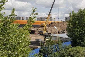 В Великих Луках полным ходом идёт бетонная подготовка  физкультурно-оздоровительного комплекса (ФОТО)