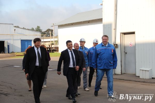 В Великих Луках с рабочим визитом находится Михаил Ведерников (ФОТО, ВИДЕО)