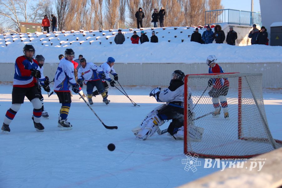 Великолукский хоккей: много забитых шайб, немного потасовок и разбитых лиц (фото)