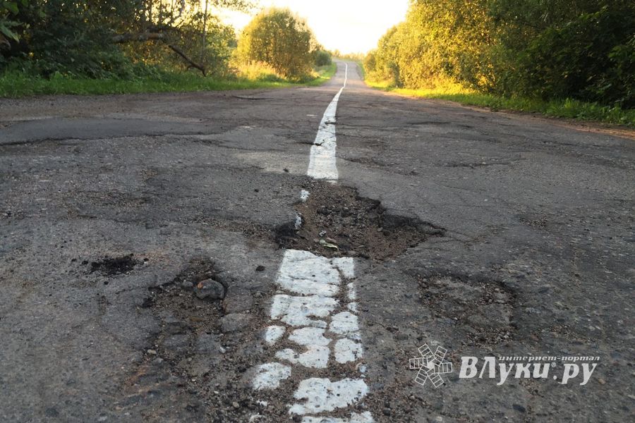 Ремонт дорог в Псковской области — «заплевать» и нарисовать (ФОТО)