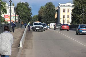 ДТП на центральном мосту через Ловать (ФОТО)