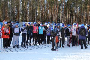 Всероссийская массовая лыжная гонка «Лыжня России 2015» состоялась в Великолукском районе (фото)