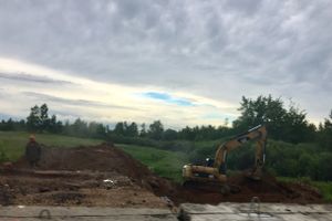 Пробка на трассе М9 на выезде из Великих Лук (ФОТО)