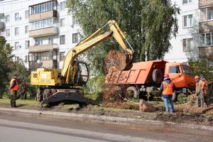 На ул. Гражданской – прорыв водовода (ФОТО)