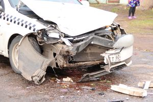 В Лычёво произошло ДТП (ФОТО)