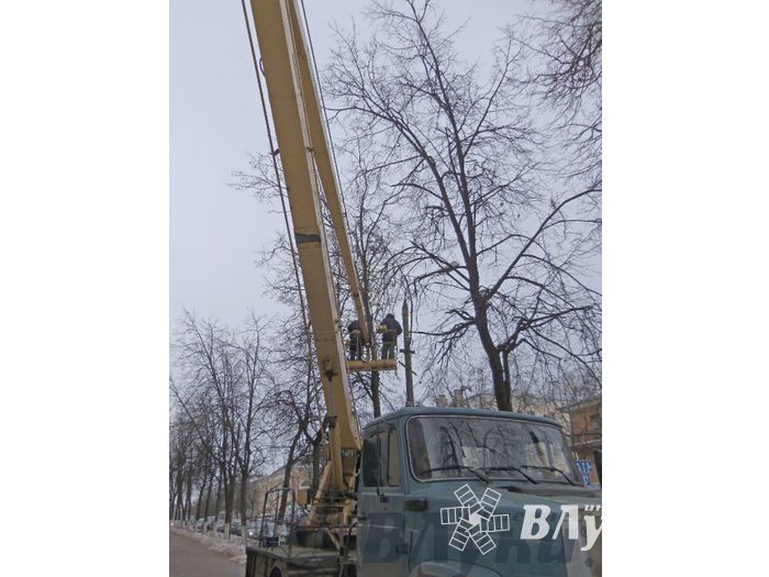 Город готовится к Новому году