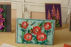 В детской художественной школе прошел мастер-класс «Пластилин. Цветы» (ФОТО)