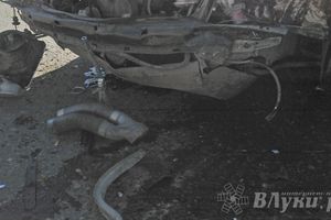 В Великих Луках произошло ДТП (фото)