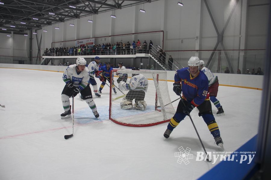Псковская «Ганза» не смогла распечатать ворота ХК «ЛукиСпорт» (ФОТО)