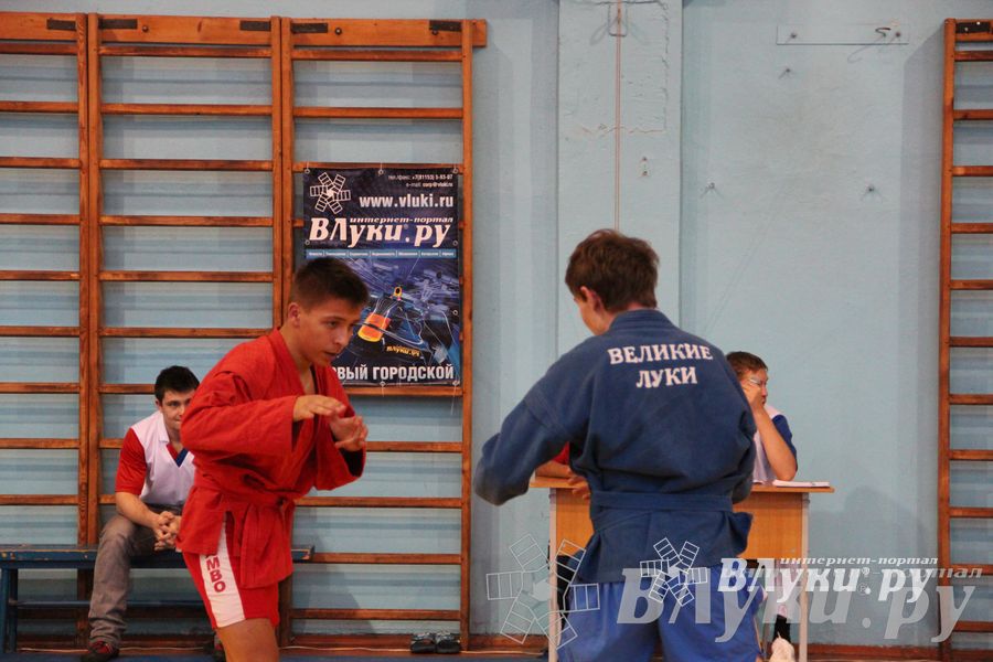 Первенство Псковской области по самбо среди юношей и девушек