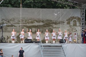 Великолукской «Бригантине» пришлось поплавать под дождём (ФОТО)