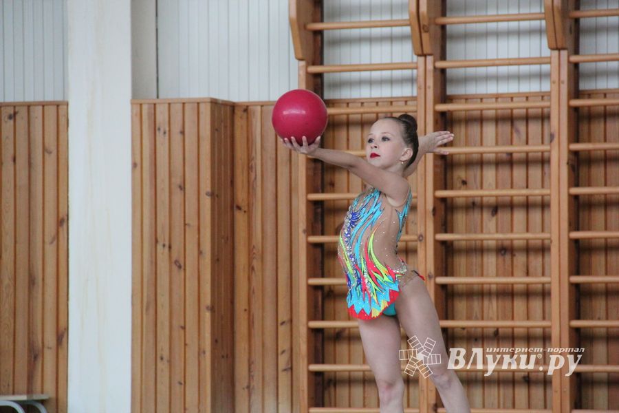 В Великих Луках прошли соревнования по по художественной гимнастике (ФОТО)