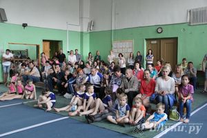 В Великих Луках состоялось Первенство по командной гимнастике (фото)