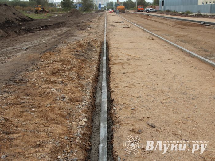 Строительство участка улицы Дружбы близится к завершению (ФОТО)