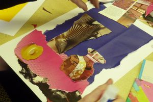 В детской художественной школе прошел мастер-класс «Аппликация. Натюрморт» (ФОТО)