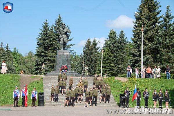 У Вечного огня прошел митинг в рамках проекта «Энергия Победы — новым поколениям»