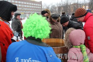 В Великих Луках встретили Масленицу