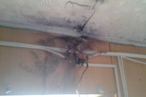 В Кунье молния ударила в магазин (ФОТО)