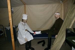 «Военной поры медсанбаты» в краеведческом музее