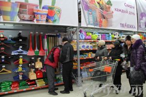 Открытие супермаркета «Тележка» в Великих Луках