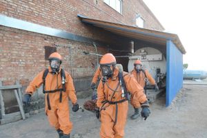 Великолукские спасатели провели учения (фото)