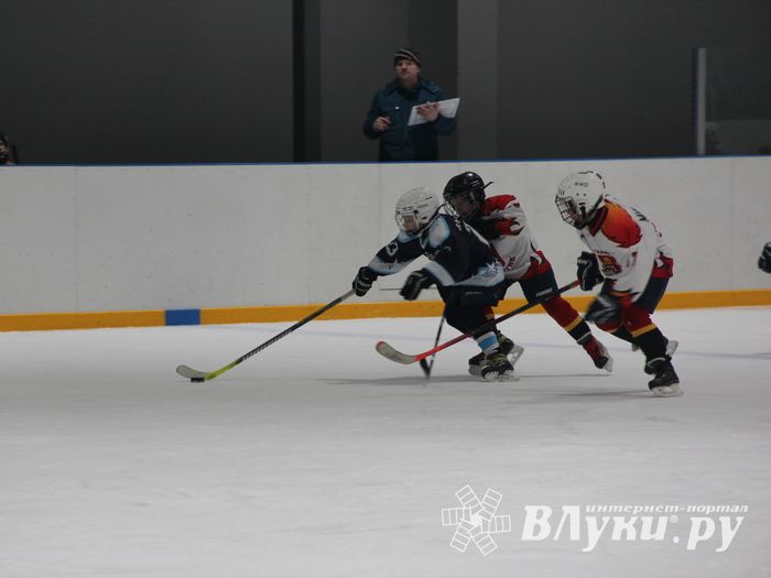 Товарищескике хоккейные игры между детскими командами прошли в Великих Луках (ФОТО)