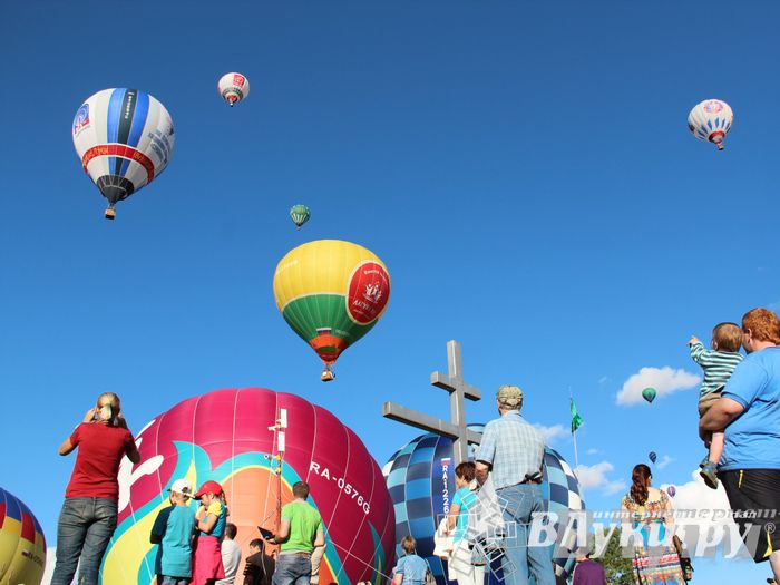 Воздухоплавание: полет 12 июня, вечер