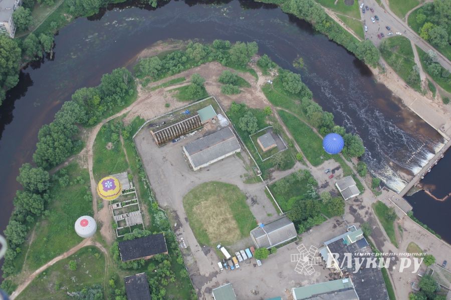 Общий старт аэростатов из крепости 9 июня