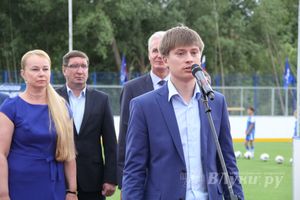 Открытие физкультурно-оздоровительного комплекса в Великих Луках (фото)