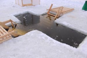 Невельчане отпраздновали Крещение Господне (фото)