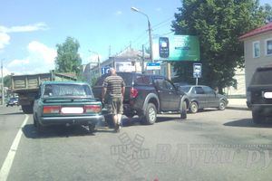 Два ДТП: на ул. Некрасова и на пр-т Октябрьский (фото)