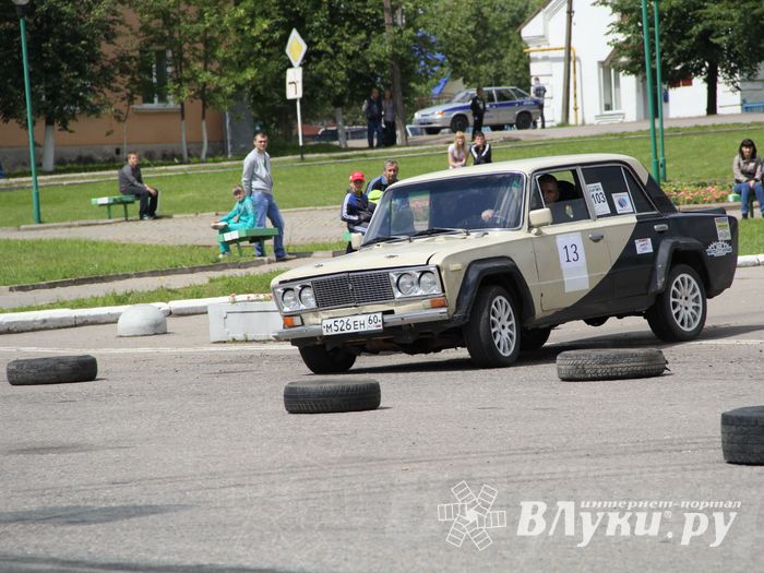 В Невеле состоялся финал по автоспринтслалому