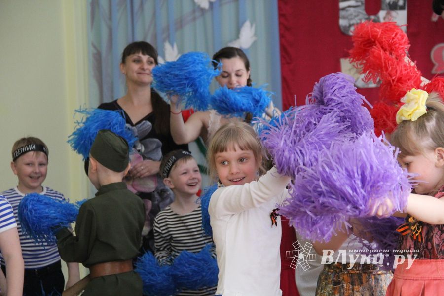 Стихи и песни о Великой Победе исполнили ребята детского сада №1