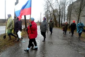В Великолукском районе прошла акция «В строю победная весна» (фото)