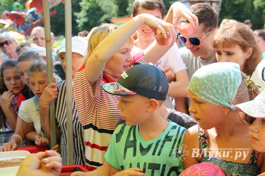 В городском парке Великих Лук прошёл День мороженого