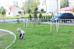 В сквере на Вокзальной обновилась детская площадка (ФОТО)